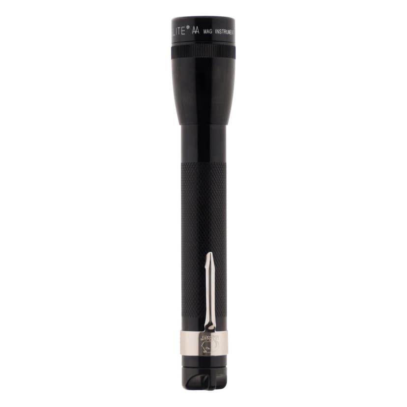 MAGLITE Mini R6 Flashlight + Accessories Delivered in Blister Pack - Black - 4