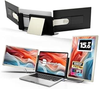 domyfan 15.6" Laptop Screen Extender, 120% sRGB FHD 1080P…