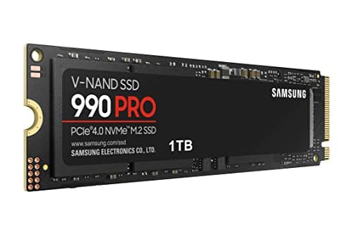 Samsung 990 PRO 1TB PCIe 4.0 (up to 7450 MB/s) NVMe M.2 (2280) Internal Solid State Drive (SSD) (MZ-V9P1T0BW) - 2