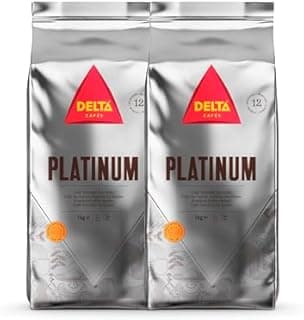 Delta Cafés - Kaffeebohnen Platinum - 2 Pakete à 1 kg - I… - 1