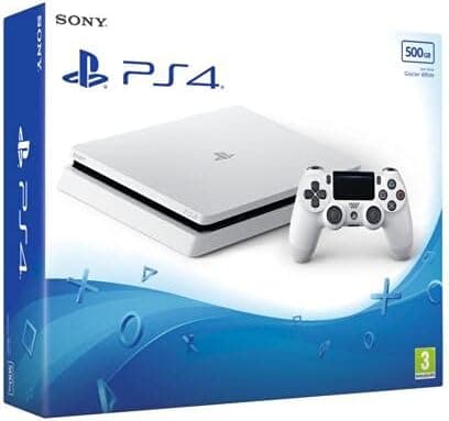 Console PS4 500 Go Châssis D - Blanc Slim