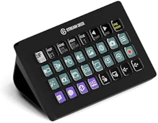 Elgato Stream Deck XL – Advanced Studio Controller, 32 macro keys, trigger actions in apps and software like OBS, Twitch, ​YouTube and more, works with Mac and PC