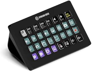 Elgato Stream Deck XL – Advanced Studio Controller, 32 macro keys, trigger actions in apps and software like OBS, Twitch, ​YouTube and more, works with Mac and PC - 1