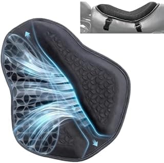 Motorcycle Seat Cushion, Universal Motorbike Gel Seat Cus…