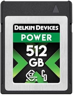Delkin Power Carte mémoire CFexpress Type B 4.0 pour appa…