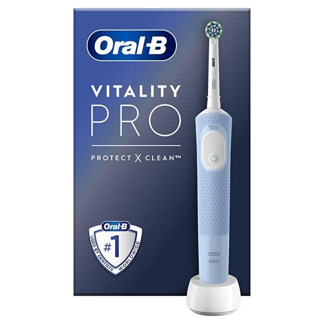 Electric Toothbrush Vitality Pro Protect X Vapor Blue