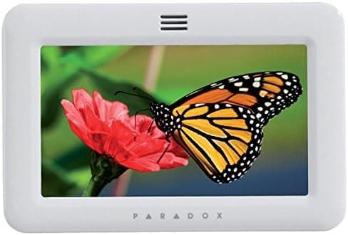 Paradox TM50W Touchscreen Keyboard for DIGIPLEX Evo Magellan MG5000/MG5050 Spectra SP SP4000 SP65 Control Units Ivory White