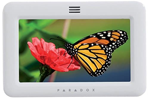 Paradox TM50W Touchscreen Keyboard for DIGIPLEX Evo Magellan MG5000/MG5050 Spectra SP SP4000 SP65 Control Units Ivory White - 1