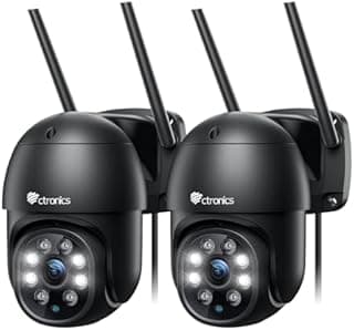 ctronics 2K 4MP Security Camera 2 Pack