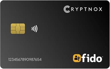 Cryptnox FIDO2 Carte de sécurité NFC – Certifié FIDO2 Niv…