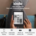 Amazon Kindle (newest gen) – Lightest and most compact Kindle with glare-free display, faster page turns, adjustable front light and long battery life – 16 GB – With Ads – Black - 6