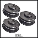 Einhell GC-ET 4530 Electric Garden Strimmer With 3 Thread Spools - Auto Line-Fed Grass Trimmer With Telescopic Aluminium Handle, Rotatable Head And Flower Guard - Corded Grass Strimmer Set - 20