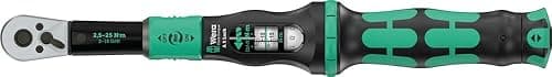 Wera Click-Torque Lock A 5 Torque Wrench, 1/4" x 2.5-25 Nm - 05075690001