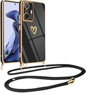 Vauki Case with Rope for Xiaomi 11T/Xiaomi 11T Pro 5G, He…