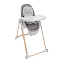 Chicco Polly Armonia Chaise Haute Bebé Évolutive, pour Enfants de 0 Mois à 40 kg, 9 Niveaux de Hauteur, 3 Positions d'Inclinaison, Repose-Pieds Réglables, Pliage compact, 4 Roues, Brun - 1