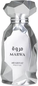 Arabiyat Prestige Marwa Eau de Parfum 100 ml Argent pour Homme Sans Emballage Emballage Uniquement Fabriqué aux Émirats Arabiyat - 1