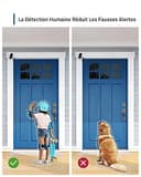 eufy Security eufyCam 2C Security Camera Outdoor, Home Security Camera Systems, 180-Day Battery Life, HD 1080p, IP67 Weatherproof, Night Vision, 3-Cam Kit, No Monthly Fee - 5