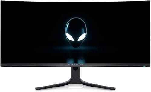 Alienware AW3423DWF 34" WQHD (3440x1440) 21:9 1800R Écran PC Gaming Incurvé, 165Hz, QD OLED, 0.1ms, AMD FreeSync Premium Pro, 99.3% DCI-P3, HDR400, 2x DisplayPort, 1x HDMI, 5x USB, Garantie 3 ans