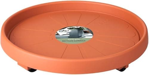 elho Universal Planttaxi 40 - Saucer for Indoor, Outdoor & Accessoiries - Ø 38.2 x H 6.5 cm - Brown/Terra
