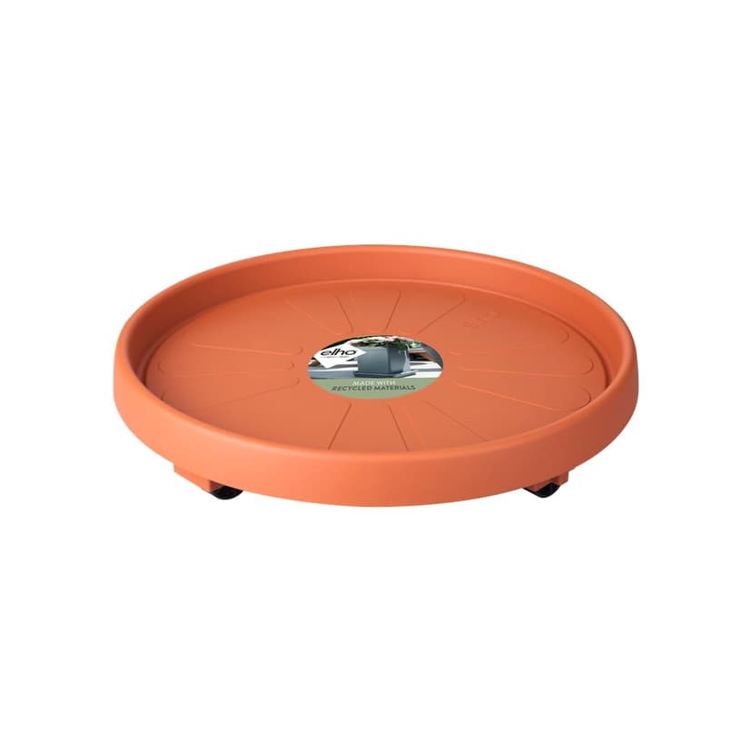 elho Universal Planttaxi 40 - Saucer for Indoor, Outdoor & Accessoiries - Ø 38.2 x H 6.5 cm - Brown/Terra - 1