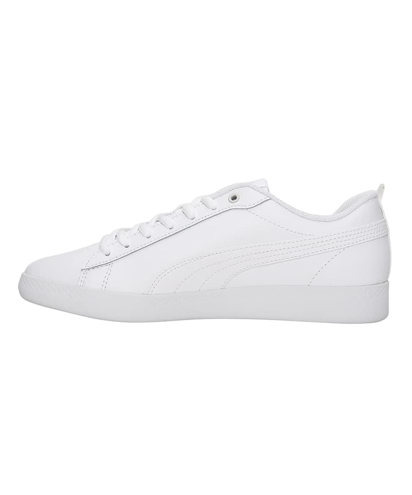PUMA Women Smash Wns V2 L Baskets, Puma White Puma White, 40.5 EU - 3
