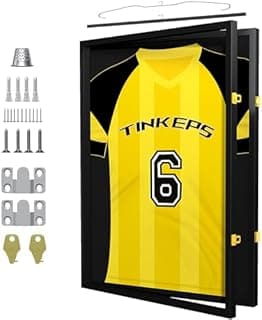 Tinkeps Football Shirt Frame Display - Engineered Wood & …