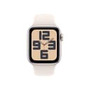Apple Watch SE (2ᵉ génération) 40 mm GPS Montre connectée avec Boîtier en Aluminium lumière stellaire et Bracelet Sport lumière stellaire (S/M). Suivi activité et Sommeil, détection Accidents - 2