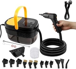2500W Handheld Steam Cleaner 1600ml Tank with Handle-Cont…