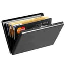 KEQAR Porte-Cartes RFID en Métal, Étui Carte Bancaire pour Femme et Homme, Porte-Cartes avec 10 Compartiments, Protection RFID & NFC, Étui Métallique pour Cartes et Visites - 4