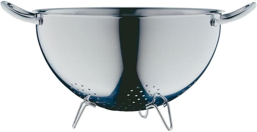 WMF Gourmet Colander Stainless Steel 24 cm Colander with Feet Pasta Strainer Kitchen Strainer Cromargan Stainless Steel Dishwasher Safe - 1