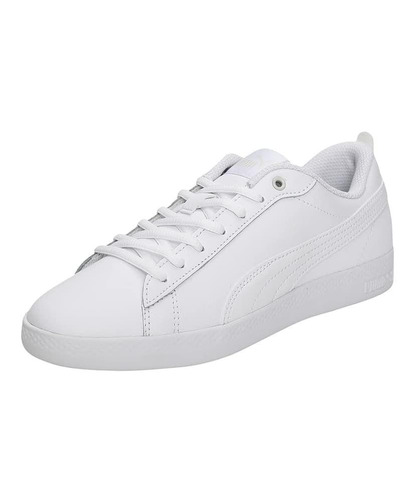 PUMA Women Smash Wns V2 L Baskets, Puma White Puma White, 40.5 EU - 1