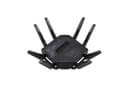 ASUS ROG Rapture GT-BE98 Quad-band WiFi 7 AiMesh Extendable Gaming Router, 25Gbps, 320MHz, 4K-QAM, Dual 10G Ports, Quad 2.5G Ports, Subscription-free Network Security, VPNs, 4G LTE/5G Mobile Tethering - 6