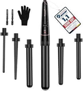 Set de Fer à Boucler pour Cheveux, BESTOPE PRO 6 en 1 Bou…