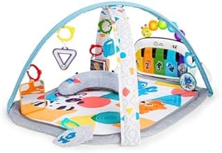 Baby Einstein 4-in-1 Kickin Tunes Play Gym, Tummy Time Ba…
