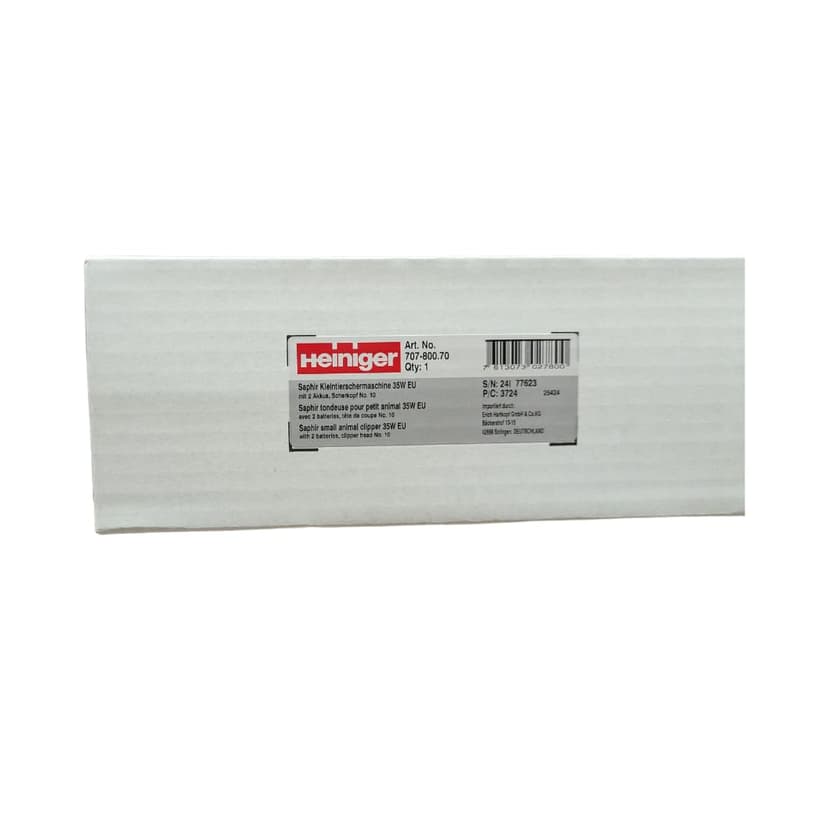 Tondeuse HEINIGER Saphir Bleue sans Fil - 9