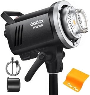 Godox MS300-V Flash de Studio 300 W avec Lampe de Modélis…
