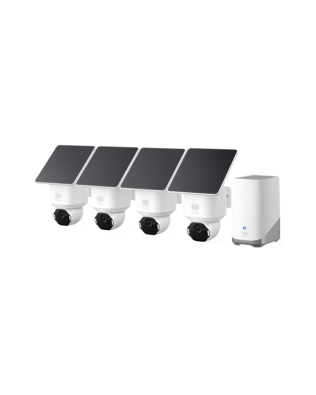 eufy Kit de 4 caméras Security SoloCam E42 (HomeBase S380…