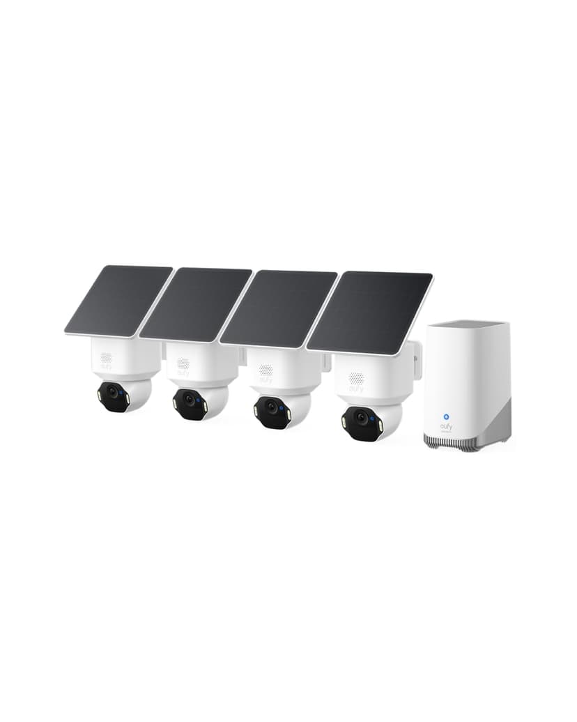 eufy Kit de 4 caméras Security SoloCam E42 (HomeBase S380… - 1