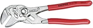 Knipex Pince-clé, chromée, 300 mm, pince en continu jusqu'à 68 mm, réglage fin par bouton-poussoir, clé réglable, remplace clés plates, 86 03 300 - 1