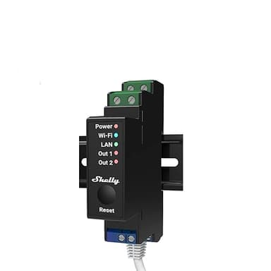 Shelly Pro 2PM Smart Wifi LAN Bluetooth Relay 2 Channel D…