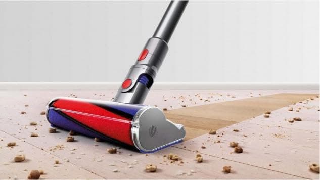 Dyson V8 Absolute Cordless Stick Vacuum Cleaner (Silver/Yellow) - 5