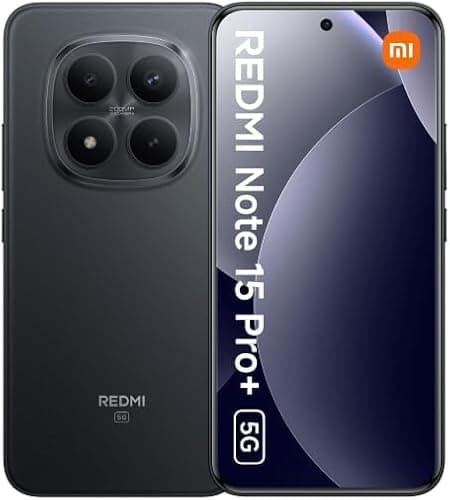 XIAOMI Redmi Note 15 Pro+ 5G 8GB-256GB Negro (Black) Dual…