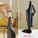 Vileda Steam Plus Steam Cleaner with PowerPad and 2 Microfibre Replacement Pads, Hygienic Floor Cleaner for Tiles, Laminate & Parquet, Heating Time: 15 Seconds, Eco Packaging - 5