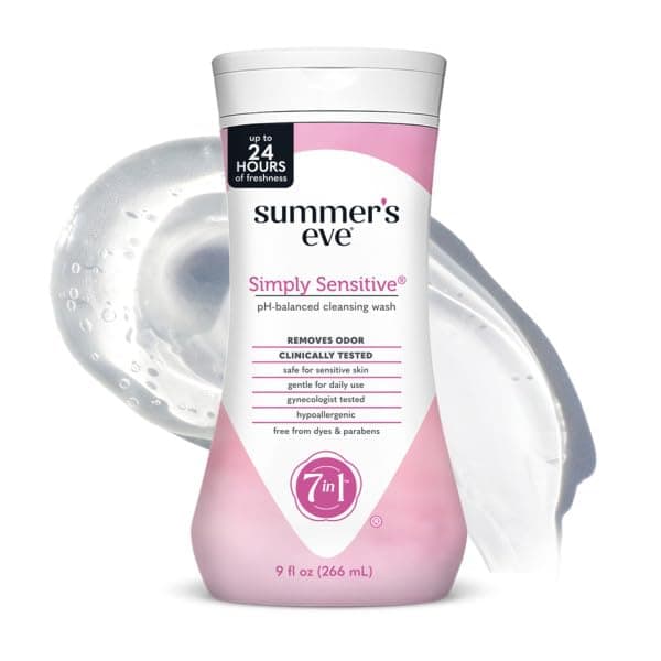 Summer's Eve Simply Sensitive Cleansing Wash for Sensitive Skin 9 oz - 7