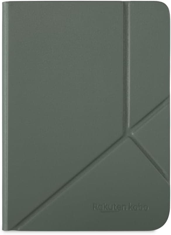 Kobo Clara Colour/BW SleepCover Case | Misty Green | Sleep/Wake Technology | Built-In 2-Way Stand | Vegan Leather | Compatible with 6” Kobo Clara Colour/BW eReader - 1