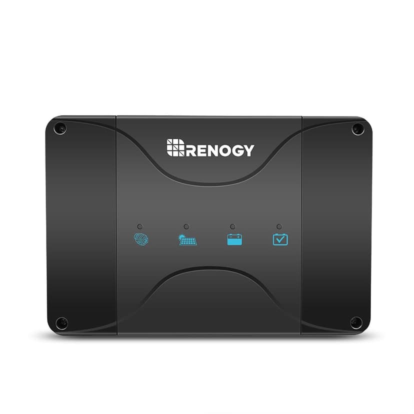 Renogy 12V 50A DC-DC On-board Battery Charger with MPPT for Gel, AGM, and Lithium Batteries Using Multi-Stage Charging, in RVs, Cars, Boats, Yachts, Recommended to Match with 60A ANL Fuse - 1