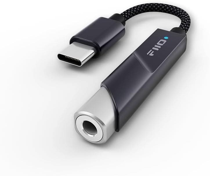 FiiO KA11 USB Dongle DAC and Amp (USB-C, Black) - 1