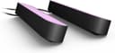 Philips Hue Play White and Colour Ambiance Smart Light Bar Double Pack Base Unit, Entertainment Lighting for TV and Gaming (Works with Alexa, Google Assistant and Apple HomeKit), Black - 2