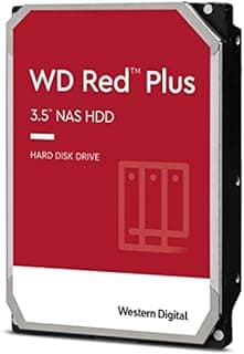 WD Red Plus 4TB NAS 3.5" Internal Hard Drive - 5400 RPM C…