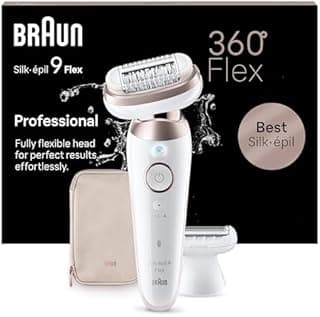 Braun Silk-épil 9 Flex, Epilator with 360 Degree Flexible…